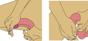масажні техніки для збільшення статевого члена